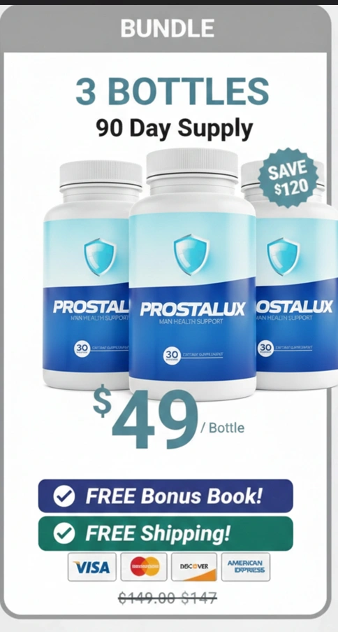 PROSTALUX - 3 Bottle